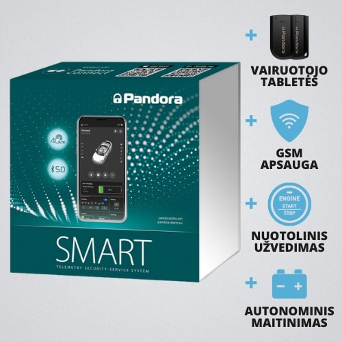 Pandora smart secure plus apsaugos sistema