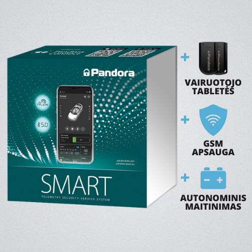 Pandora smart secure apsaugos sistema